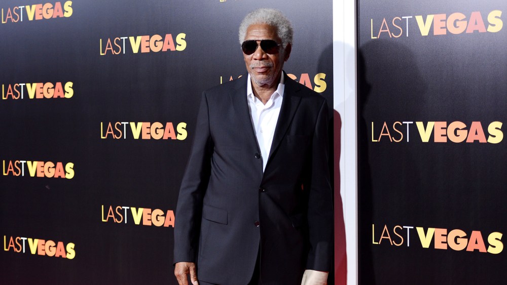Actor Morgan Freeman attends the premiere of "Last Vegas" at the Ziegfeld Theatre, Oct. 29, 2013, in New York. (Photo by Evan Agostini/Invision/AP)