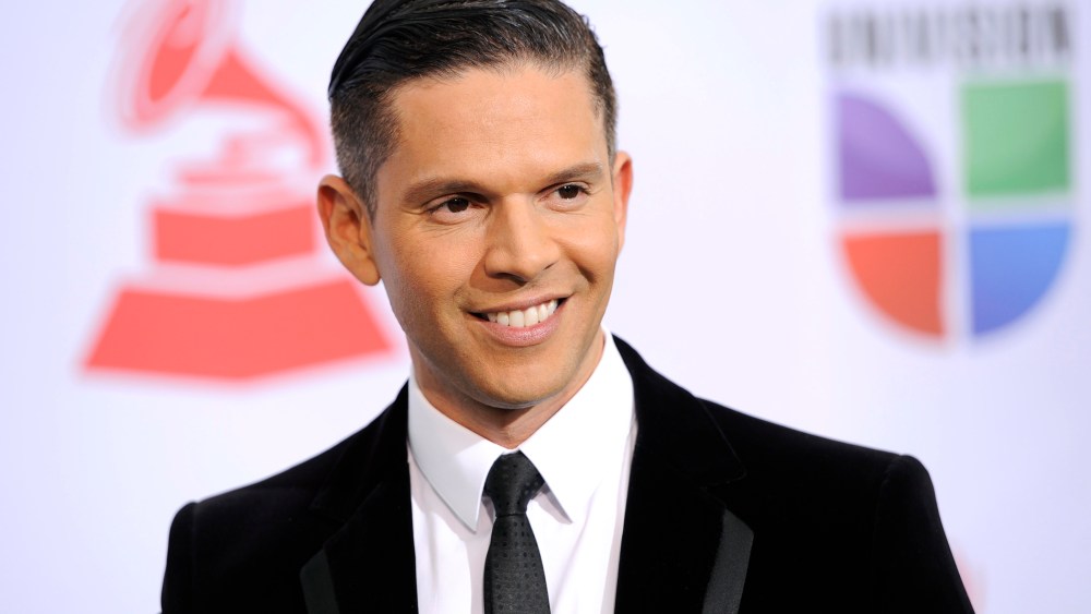 In this Nov. 10, 2011, file photo, Rodner Figueroa arrives at the 12th Annual Latin Grammy Awards in Las Vegas. (Photo by Chris Pizzello/AP)