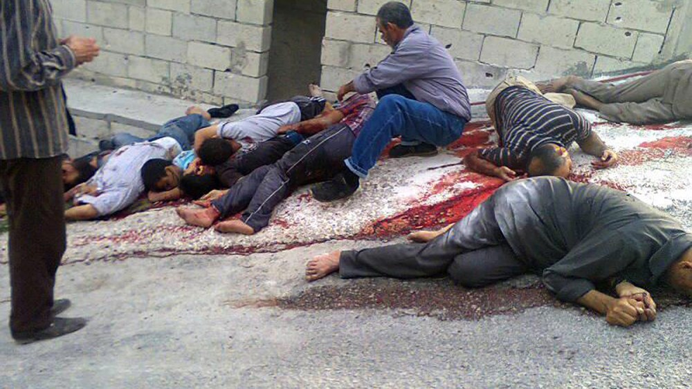 Syria "large-scale massacre"