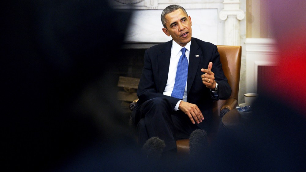 President Obama at the White House, March 3, 2014.