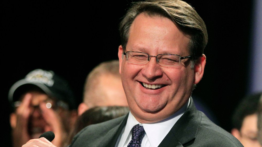 Gary Peters in Detroit,  Nov. 6, 2012.