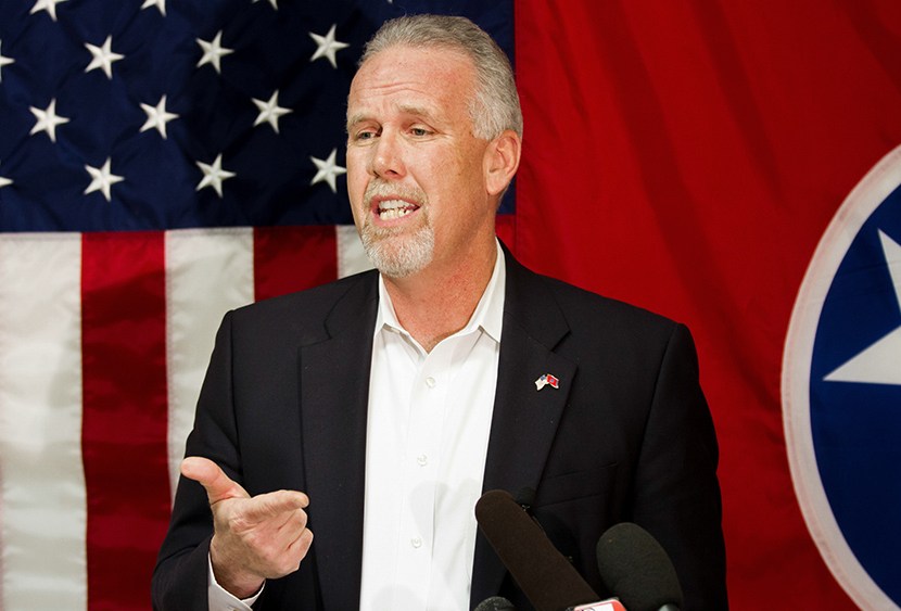 Joe Carr Misspells the Word Senate - Clare Kim - 08/20/2013