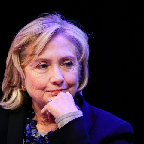 Former Secretary of State Hillary Rodham Clinton listens to questions during an event on Sept. 12, 2014, in New York, N.Y.