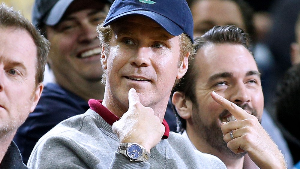 ctor Will Ferrell is seen during an NBA basketball game in New Orleans, March 26, 2014.