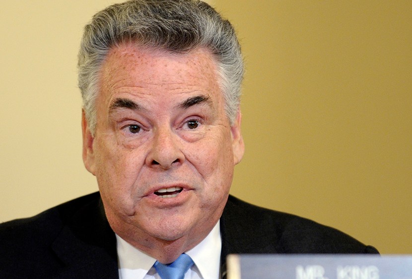 Rep. Peter King, R-N.Y.,  May 9, 2013. (Photo by Susan Walsh/AP)
