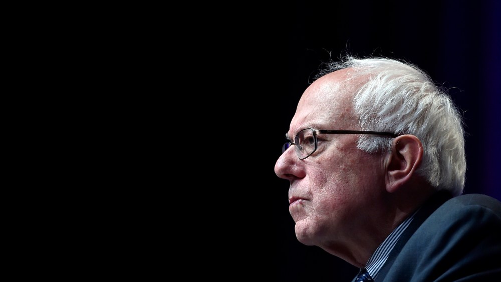 Democratic presidential candidate, Sen. Bernie Sanders, I-Vt. speaks at the National Association of Latino Elected and Appointed Officials, June 19, 2015, in Las Vegas, Nev. (Photo by David Becker/AP)