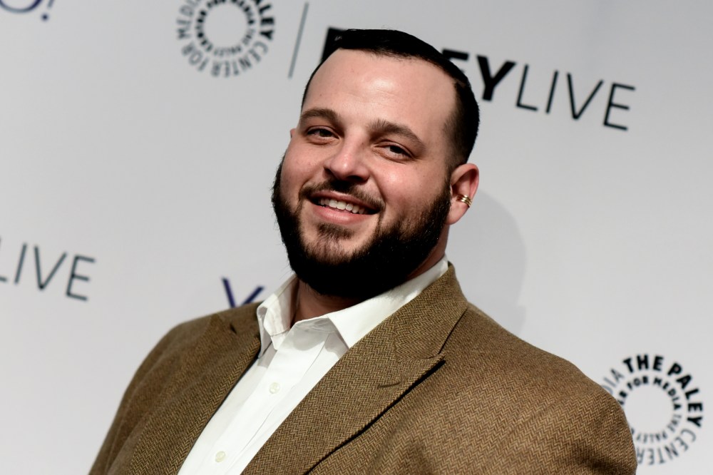 Daniel Franzese arrives at The Paley Center For Media Presents An Evening With HBO's "Looking" on Feb. 25, 2015, in Beverly Hills, Calif. (Photo by Richard Shotwell/Invision/AP)