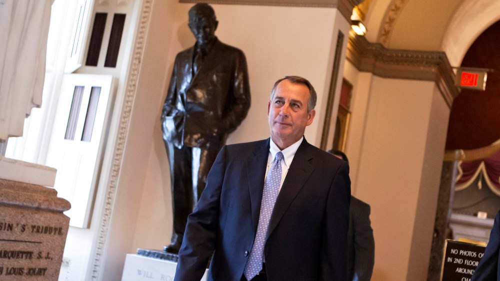 John Boehner, budget battle
