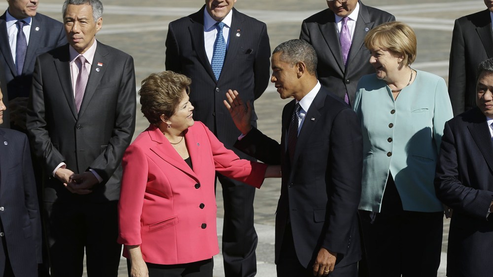 Barack Obama, Dilma Rousseff,