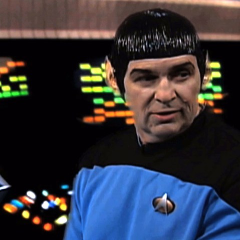 The Internal Revenue Service now admits it made a mistake when it spent $60,000 in taxpayer money to produce a video parodying the 1960s Star Trek television series. (AP Photo/IRS)