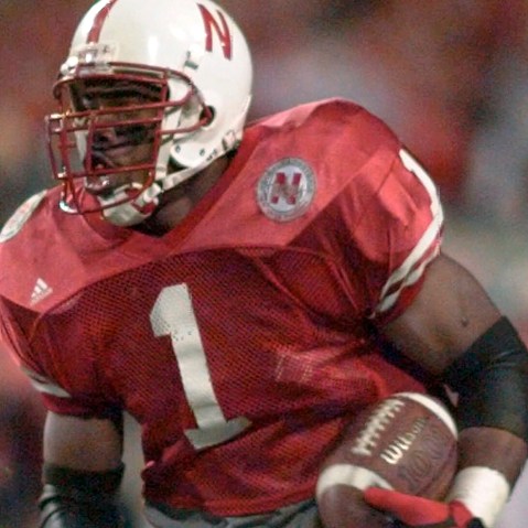 In this Jan. 2, 1996, file photo, Nebraska's Lawrence Phillips runs for a touchdown against Florida during the Fiesta Bowl college football game in Tempe, Ariz. (Photo by Eric Draper/AP)