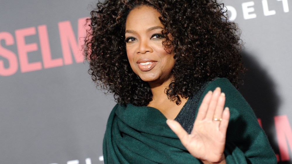 Producer Oprah Winfrey attends the premiere of "Selma" at the Ziegfeld Theatre on Dec. 14, 2014, in N.Y. (Evan Agostini/Invision/AP)