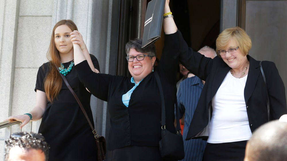 Mary Townley, Emily Schall-Townley, Carol Schall,