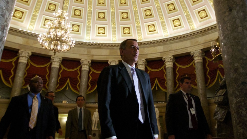 John Boehner Capitol Saturday- 09/29/13