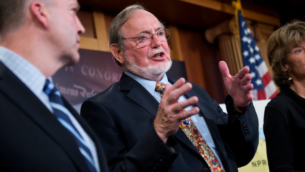 Rep. Don Young, R-Alaska, speaks on Capitol Hill on Jan. 26, 2015.