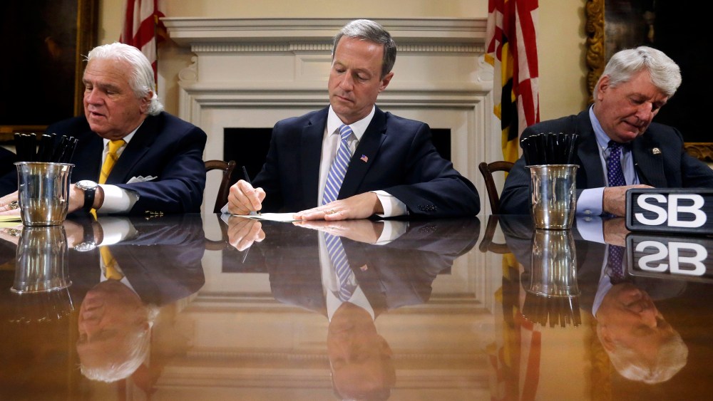 Martin O'Malley, Michael Busch, Thomas V. Mike Miller