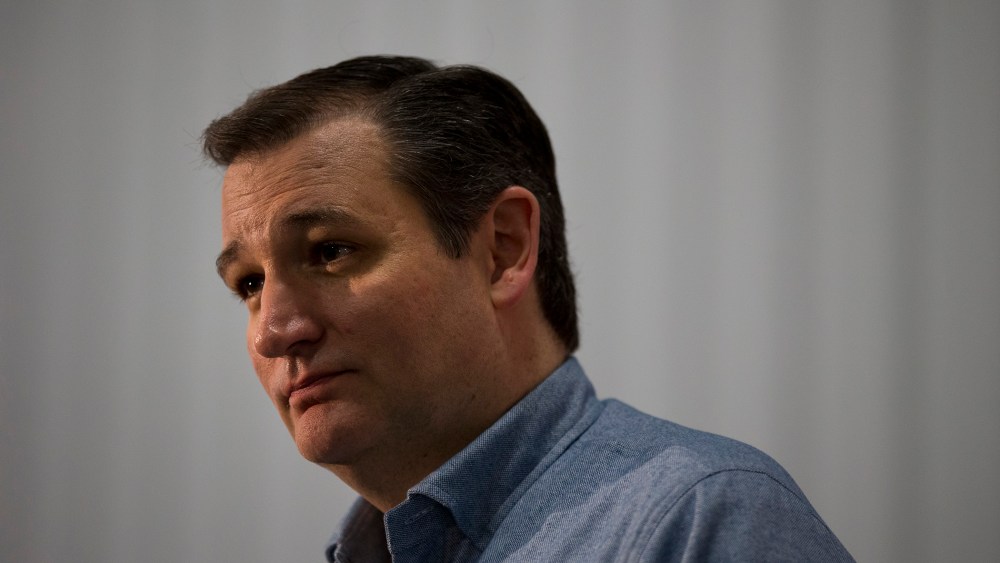 Republican presidential candidate, Sen. Ted Cruz, R-Texas, listens to a question during a campaign event, Jan. 7, 2016, in Webster City, Ia. (Photo by Jae C. Hong/AP)