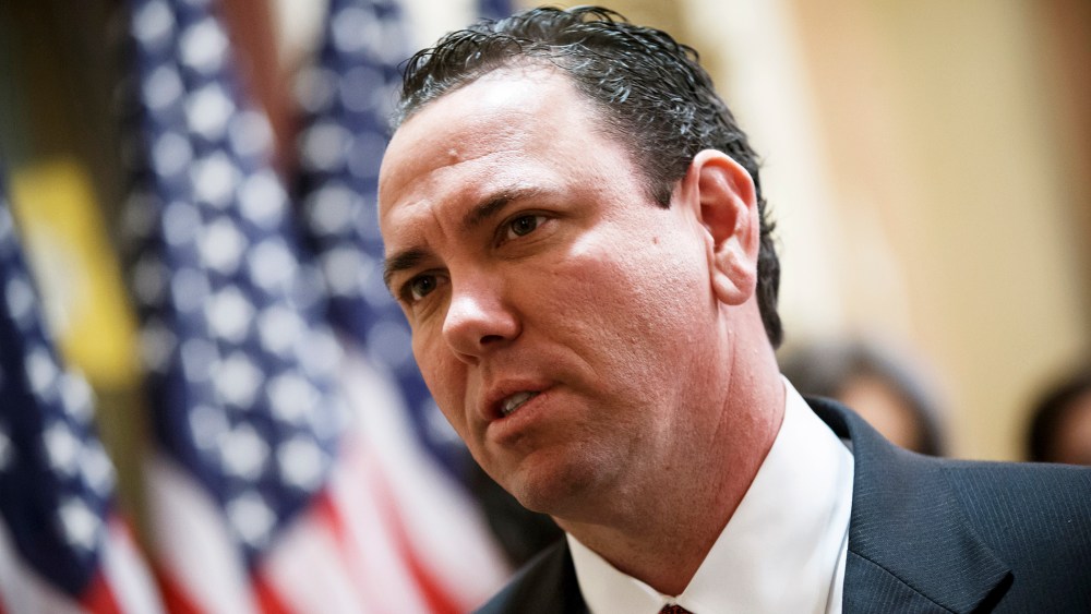 In this Nov. 21, 2013 file photo a then newly-elected Rep. Vance McAllister, R-La., waits to be sworn in on Capitol Hill in Washington, D.C. (Photo by J. Scott Applewhite/AP)