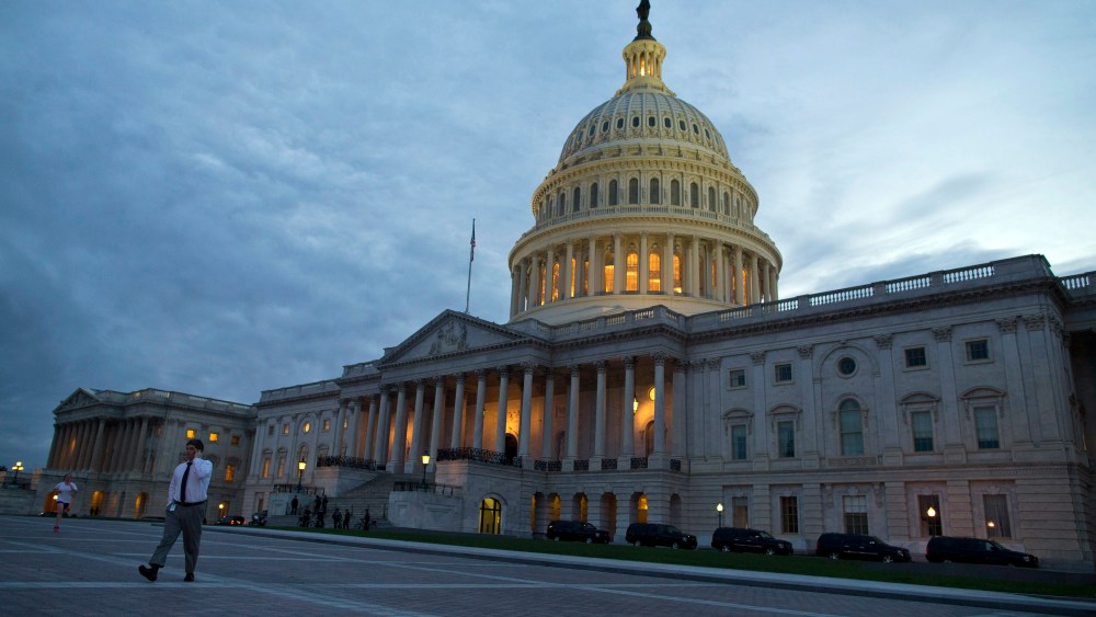 A view of the U.S. Capitol building on Tuesday, Oct. 15, 2013 in Washington.