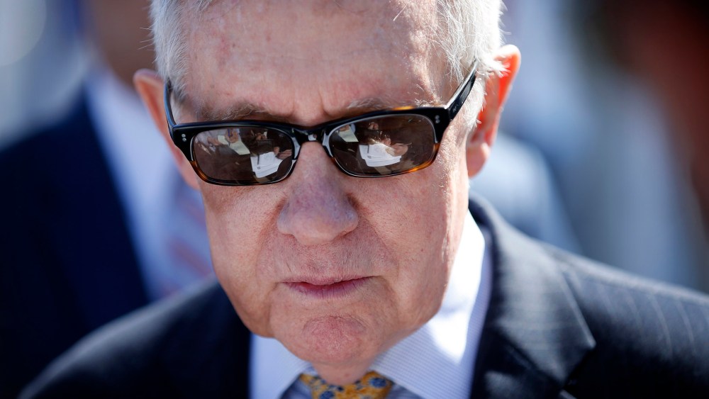 Harry Reid (Photo by John Locher/AP)