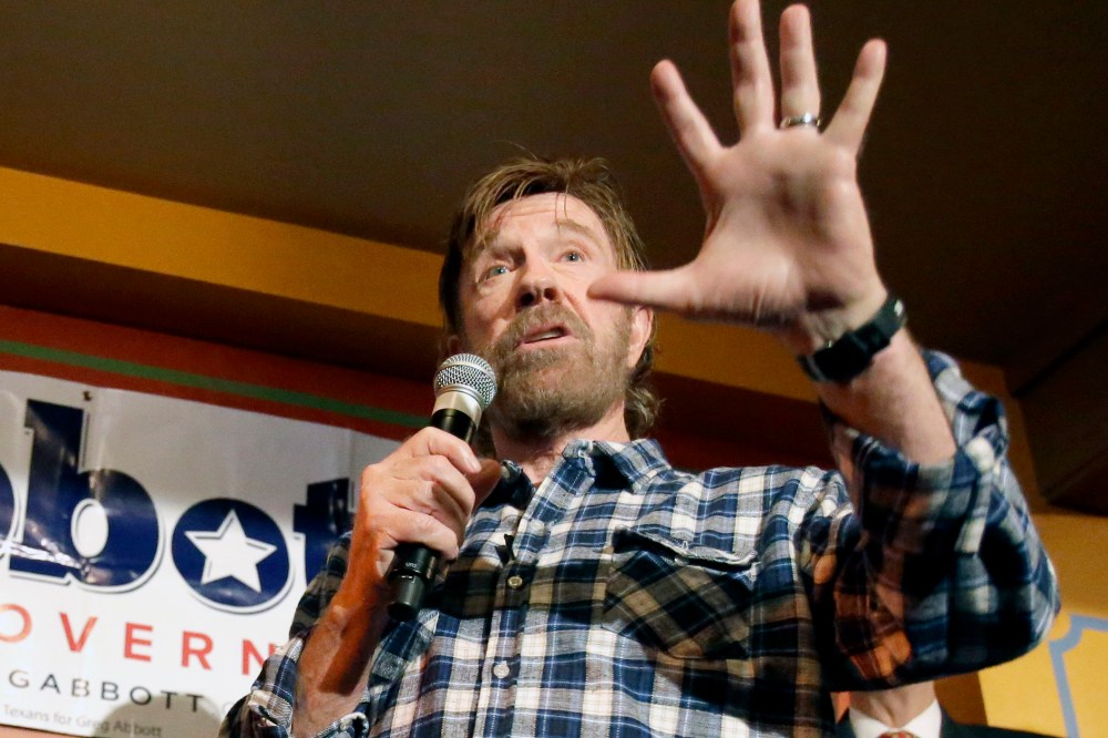 Chuck Norris (Photo by Pat Sullivan/AP)