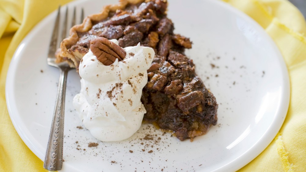 Mocha pecan pie in Concord, N.H on Oct. 28, 2013. (AP Photo/Matthew Mead)