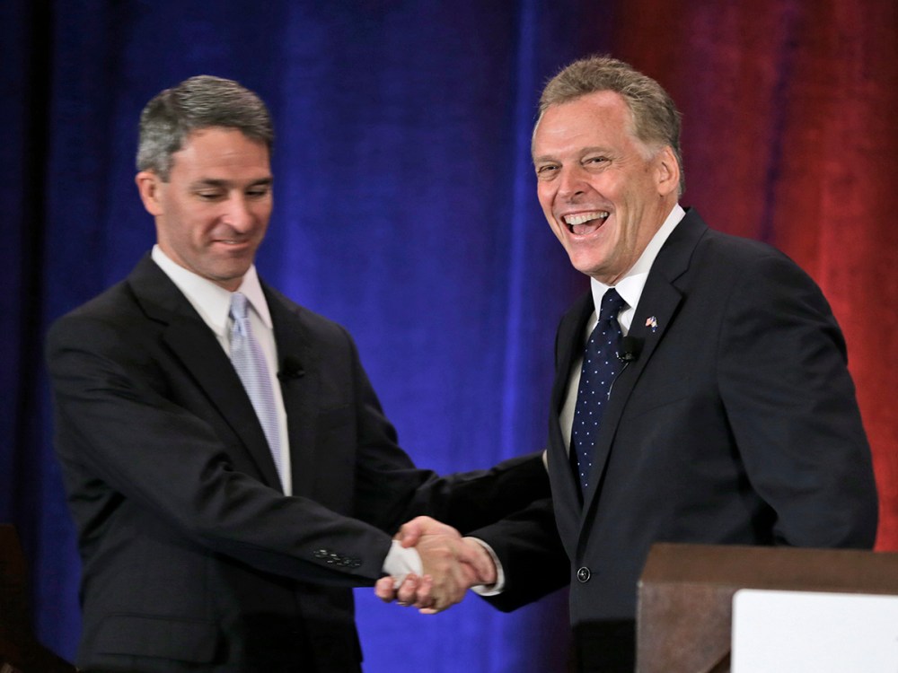 Ken Cuccinelli, Terry McCauliffe