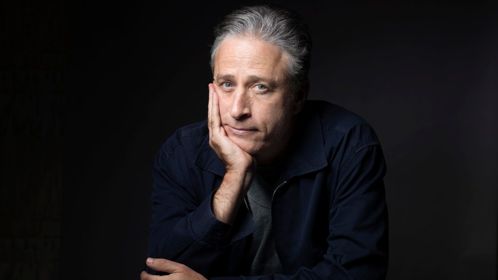 In this Nov. 7, 2014 file photo, Jon Stewart poses for a portrait in New York. (Photo by Victoria Will/Invision/AP)