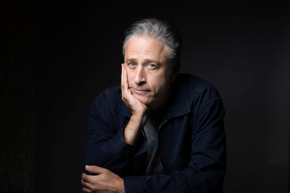 In this Nov. 7, 2014 file photo, Jon Stewart poses for a portrait in New York. (Photo by Victoria Will/Invision/AP)
