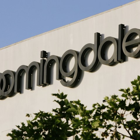 An exterior view of Bloomingdale's Department Store is shown in Palo Alto, Calif., May 10, 2006. (Photo by Paul Sakuma/AP)