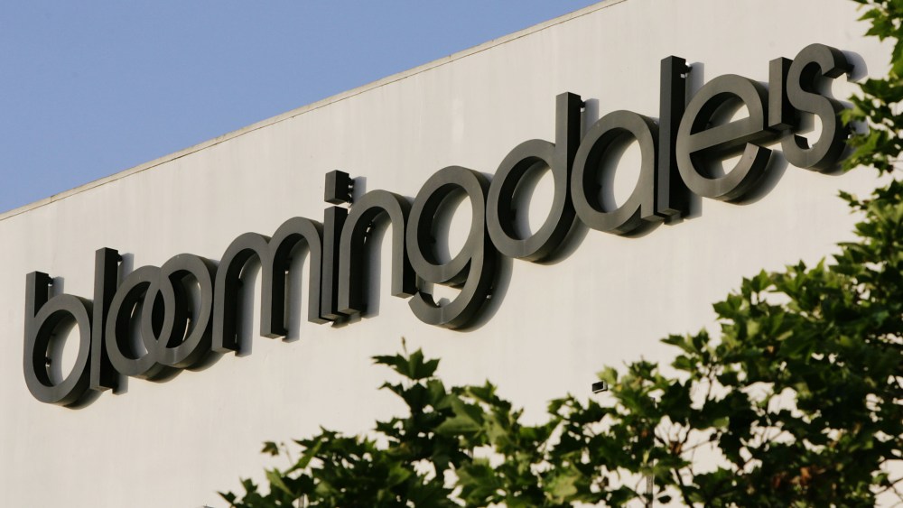 An exterior view of Bloomingdale's Department Store is shown in Palo Alto, Calif., May 10, 2006. (Photo by Paul Sakuma/AP)