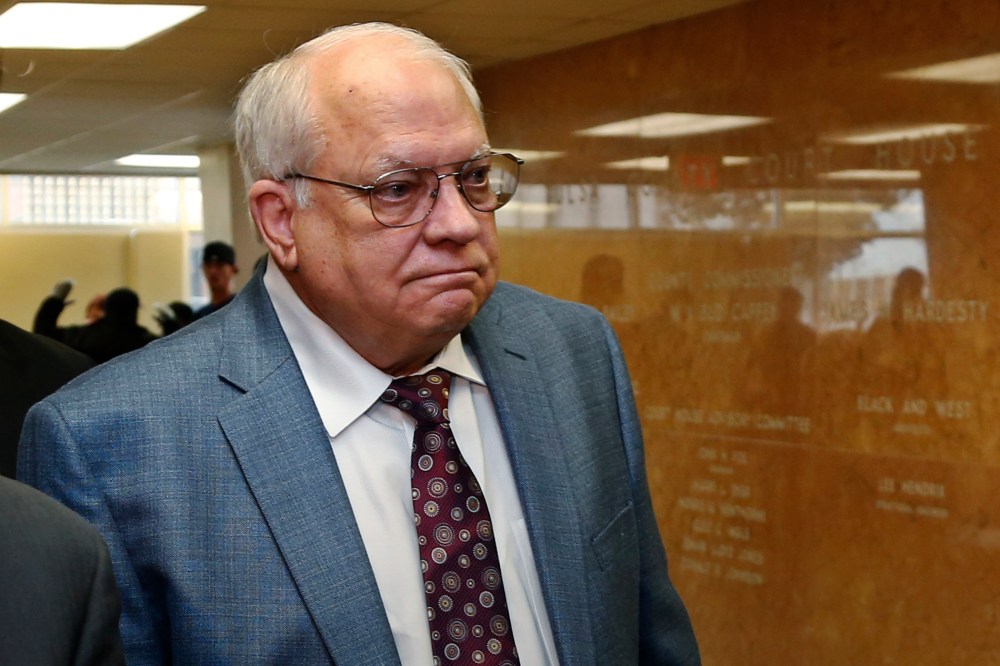 In this Tuesday, April 21, 2015 file photo, Robert Bates arrives for his arraignment at the Tulsa County courthouse in Tulsa, Okla. (Photo by Sue Ogrocki/AP)