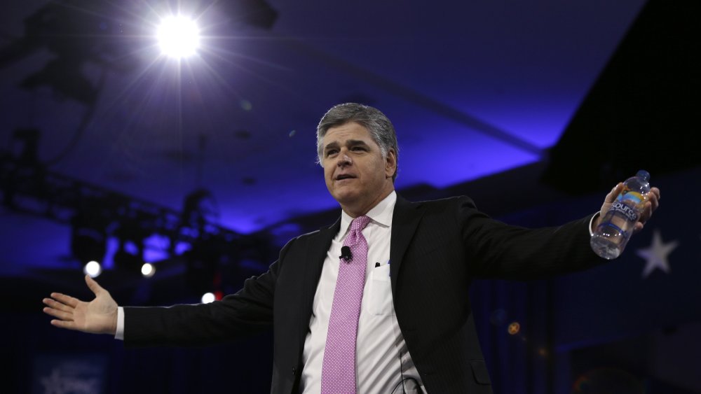 In this March 4, 2016, file photo, Sean Hannity of Fox News arrives in National Harbor, Md.