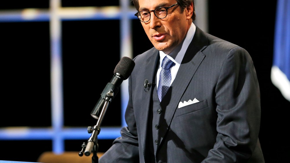 In this Oct. 23, 2015, file photo, Jay Sekulow speaks at Regent University in Virginia Beach, Va.