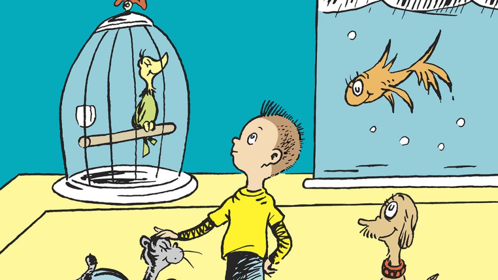 Cover for New Dr. Seuss Book "What Pet Should I Get?" to be published on Jul. 28, 2015 (Photo by PRNewsFoto/Random House Children's Books).