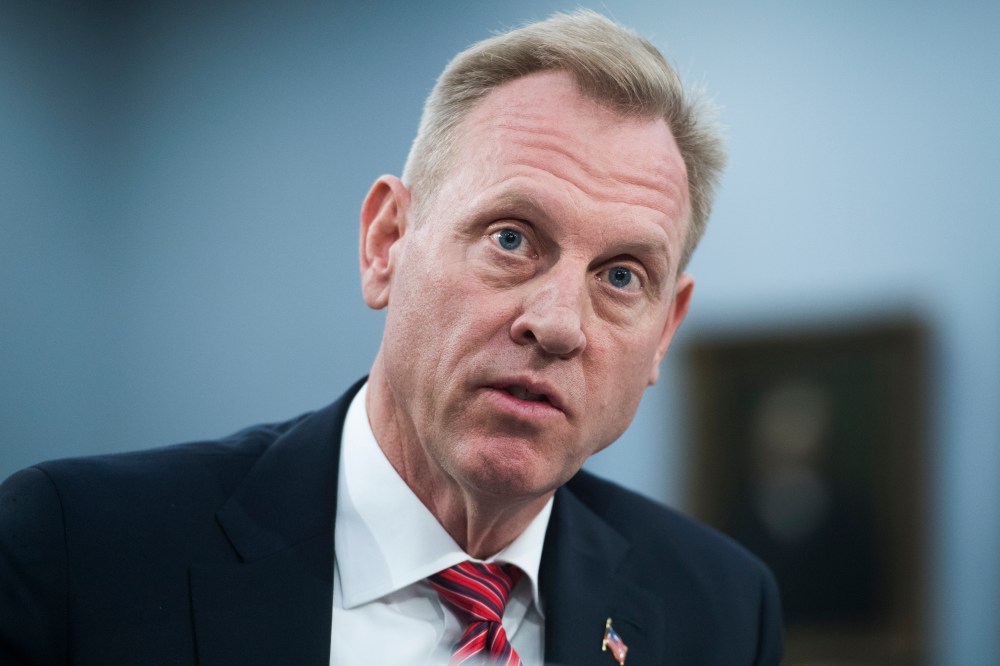 Acting Defense Secretary Patrick Shanahan testifies during a House Appropriations Defense Subcommittee hearing on the FY2020 Department of Defense budget in Rayburn Building on Wednesday, May 1, 2019.