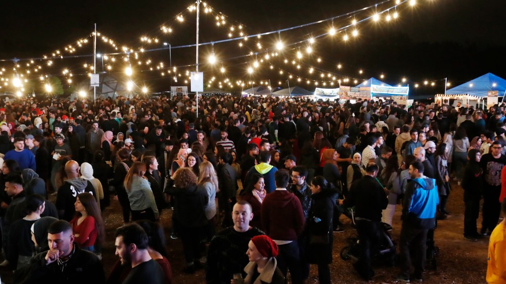 Thousands attend the Ramadan Suhoor Festival in Dearborn Heights, Michigan, Saturday, May 18, 2019.