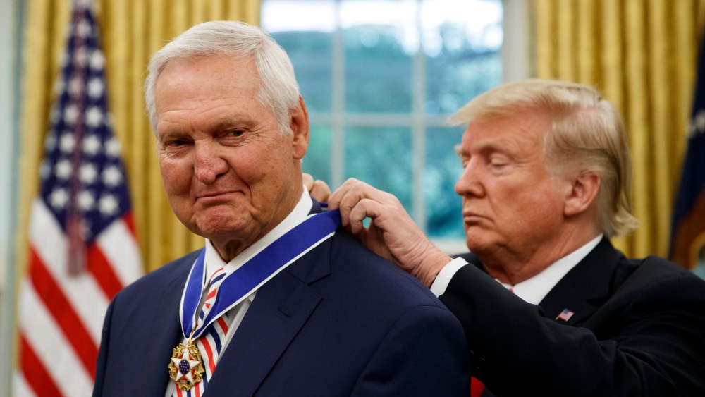 Donald Trump, Jerry West
