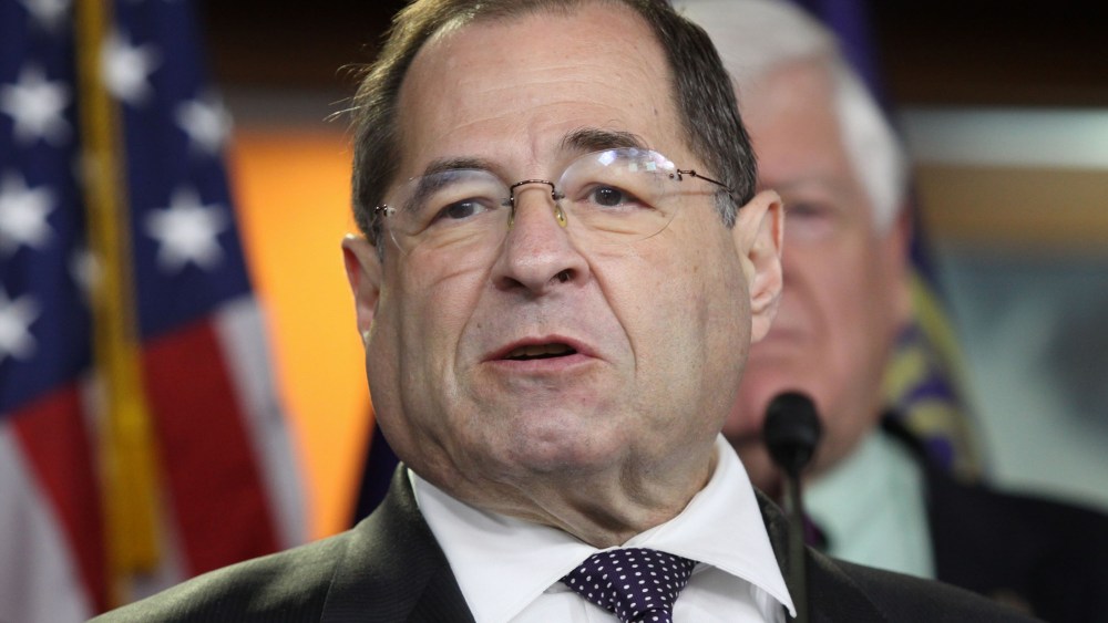In this June 16, 2015 file photo, Rep. Jerrold Nadler, D-N.Y. speaks during a news conference on Capitol Hill in Washington, D.C. (Photo by Lauren Victoria Burke/AP)