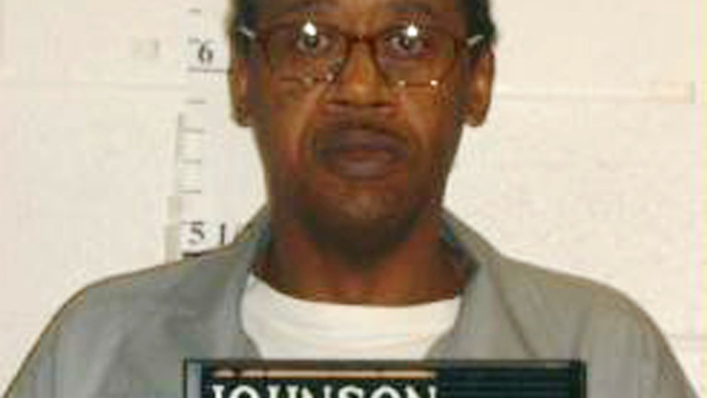 This photo shows Ernest Johnson, convicted of killing three Columbia, Mo. convenience store workers with a claw hammer in 1994. (Photo by Missouri Department of Corrections/AP)