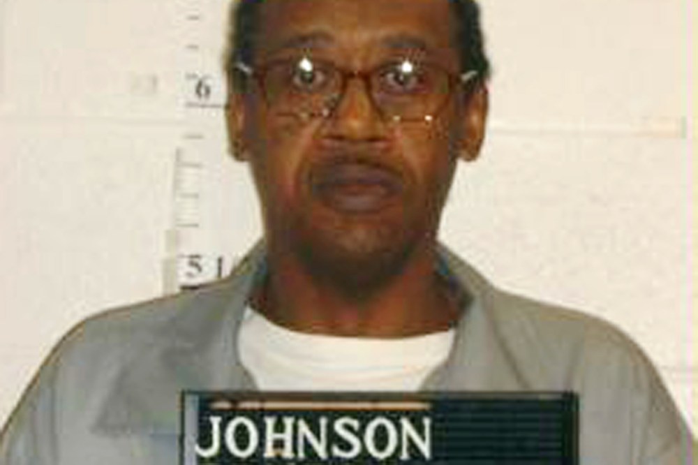 This photo shows Ernest Johnson, convicted of killing three Columbia, Mo. convenience store workers with a claw hammer in 1994. (Photo by Missouri Department of Corrections/AP)