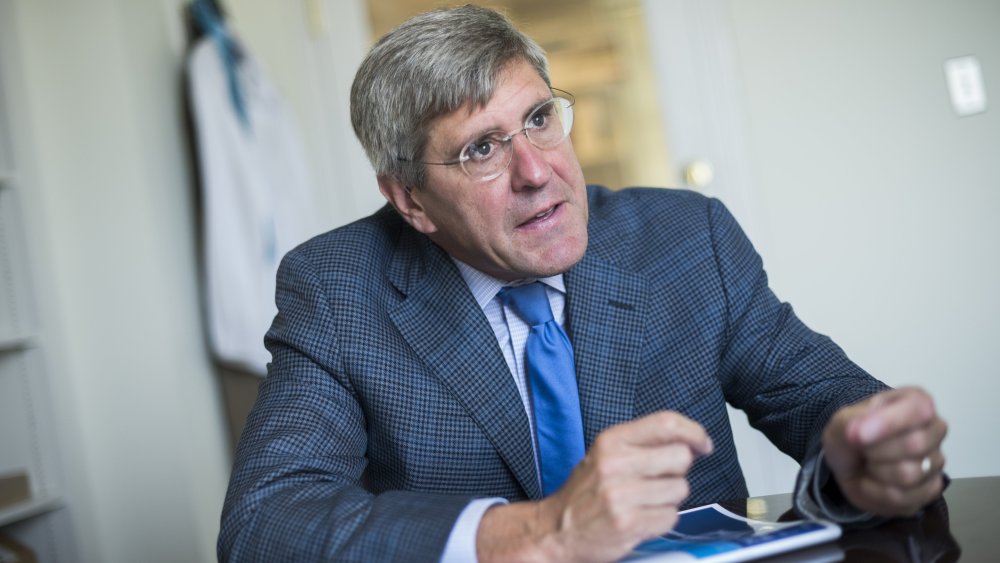 Stephen Moore of The Heritage Foundation is interviewed by CQ in his Washington office, August 31, 2016.