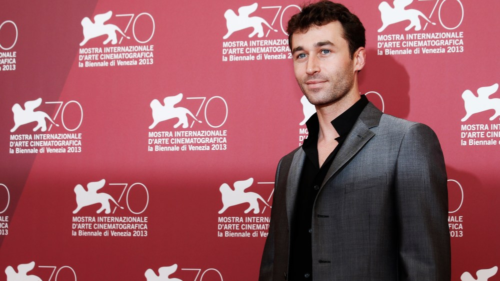 Actor James Deen poses for photographers at the 70th edition of the Venice Film Festival in Venice, Italy on Aug. 30, 2013. (Photo by David Azia/AP)