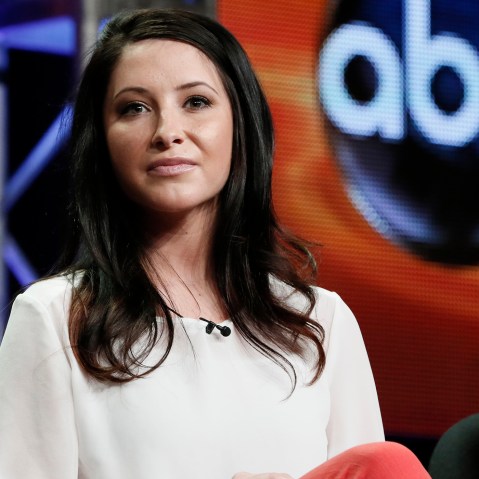 Bristol Palin attends the "Dancing with the Stars: All Stars" panel at the Disney ABC TCA Day 2 at the Beverly Hilton Hotel on July 27, 2012, in Beverly Hills, Calif. (Photo by Todd Williamson/Invision/AP)