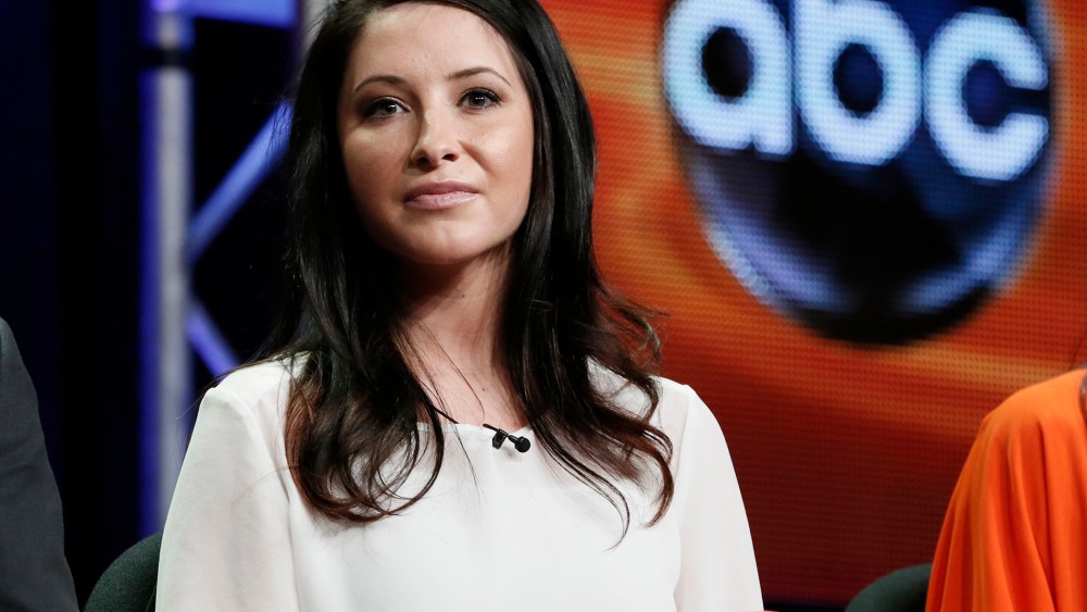 Bristol Palin attends the "Dancing with the Stars: All Stars" panel at the Disney ABC TCA Day 2 at the Beverly Hilton Hotel on July 27, 2012, in Beverly Hills, Calif. (Photo by Todd Williamson/Invision/AP)