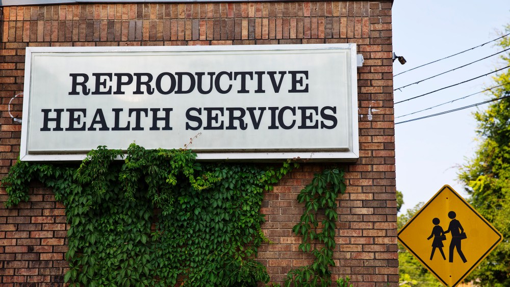 Reproductive Health Services is shown in Montgomery, Ala. (Photo by Brynn Anderson/AP).