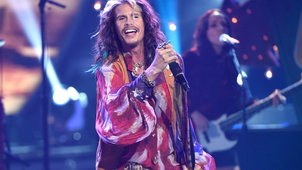 Steven Tyler performs at the American Idol XIV finale at the Dolby Theatre on May 13, 2015, in Los Angeles, Calif. (Photo by Chris Pizzello/Invision/AP)
