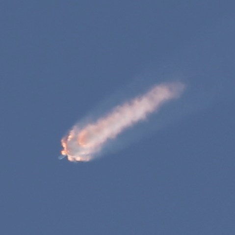 The SpaceX Falcon 9 rocket and Dragon spacecraft breaks apart shortly after liftoff at the Cape Canaveral Air Force Station in Cape Canaveral, Fla. on June 28, 2015. (Photo by John Raoux/AP)