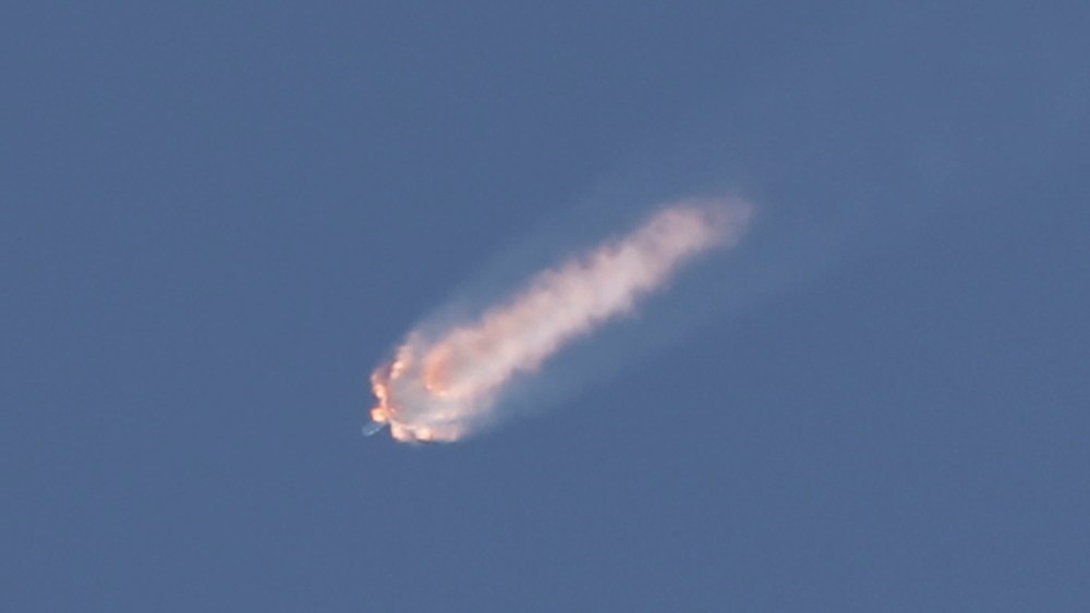 The SpaceX Falcon 9 rocket and Dragon spacecraft breaks apart shortly after liftoff at the Cape Canaveral Air Force Station in Cape Canaveral, Fla. on June 28, 2015. (Photo by John Raoux/AP)