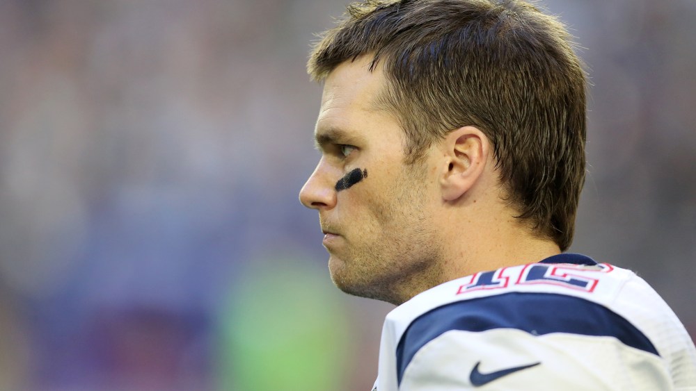 Tom Brady. (Photo by Gregory Payan/AP)